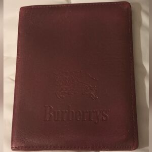 Vintage Burberrys Of London Leather Card Holder